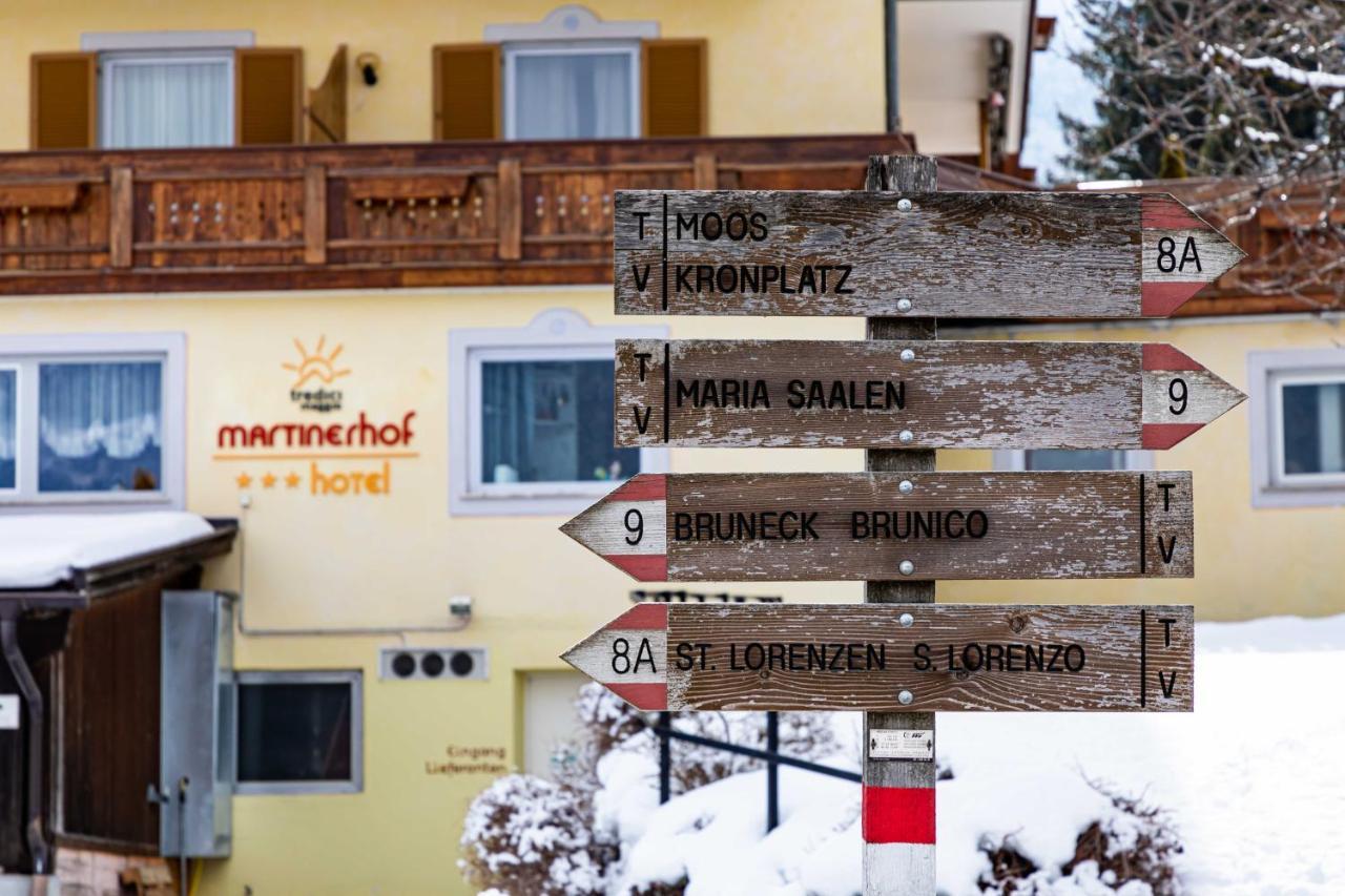 Hotel Martinerhof San Lorenzo di Sebato Exterior foto